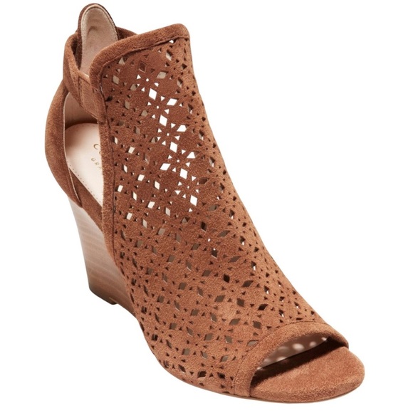 Cole Haan | Edie Wedge Bootie Fashion Boot - Picture 1 of 13